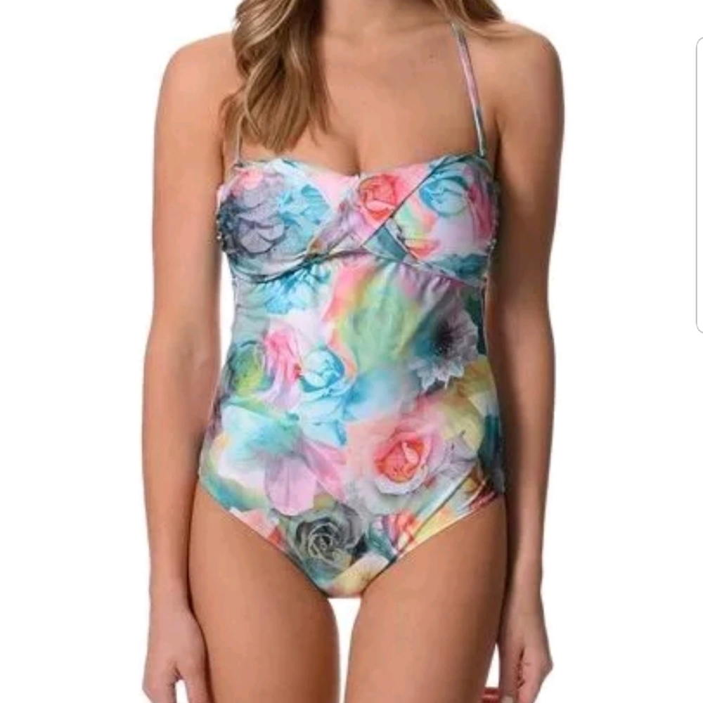 Billabong floral one piece